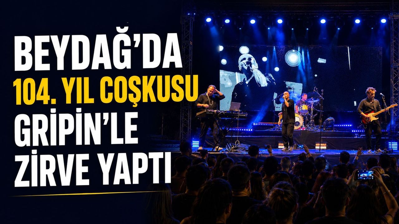 Beydağ’da 104. yıl coşkusu Gripin’le zirve yaptı