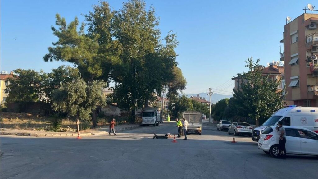 Tire’de Elektrikli Scooter Kazası 13 Yaşındaki Sürücü Yaralandı